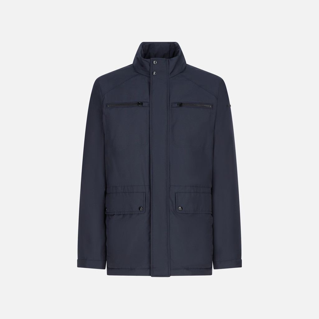 Chaqueta acolchada RENNY HOMBRE Azul medianoche - image number 0 | GEOX