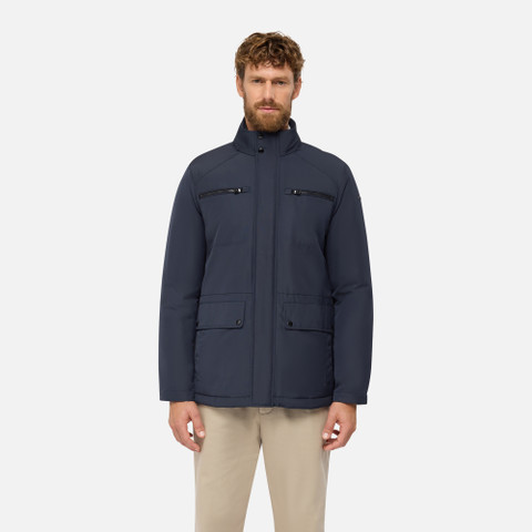 Chaqueta acolchada RENNY HOMBRE Azul medianoche - image number 1 | GEOX