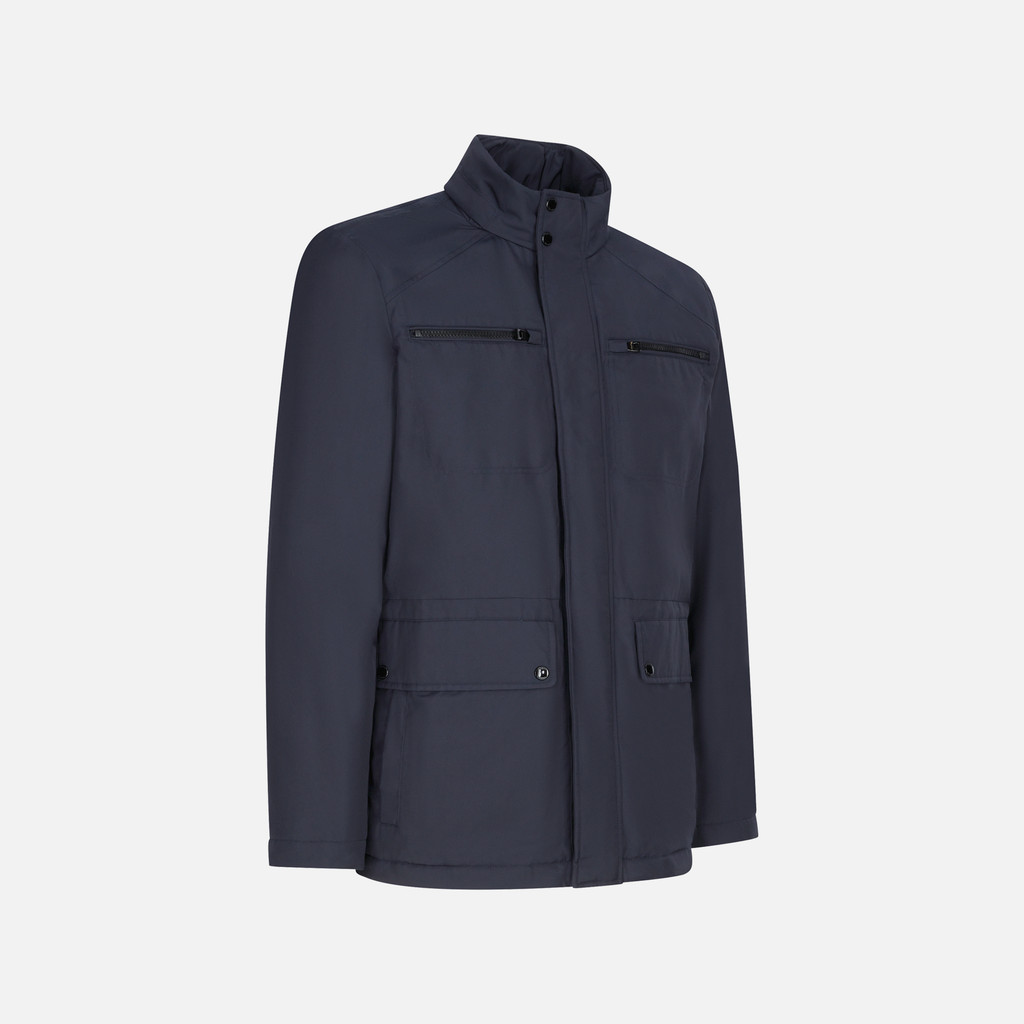 Chaqueta acolchada RENNY HOMBRE Azul medianoche - image number 2 | GEOX