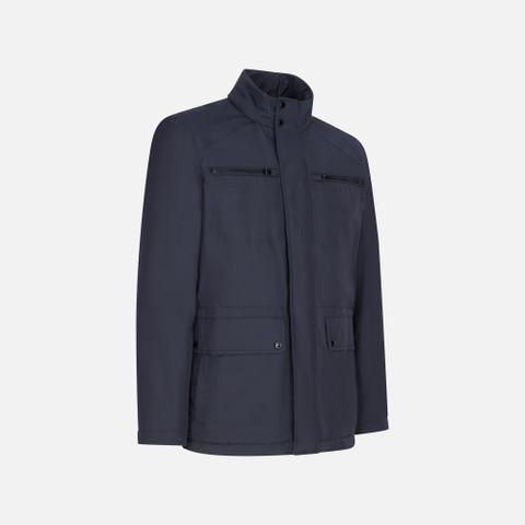 Chaqueta acolchada RENNY HOMBRE Azul medianoche - image number 2 | GEOX