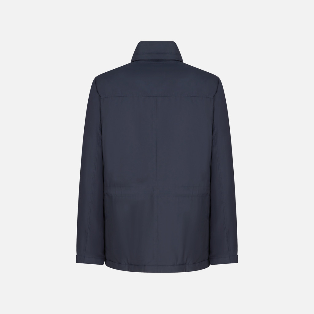 Chaqueta acolchada RENNY HOMBRE Azul medianoche - image number 4 | GEOX