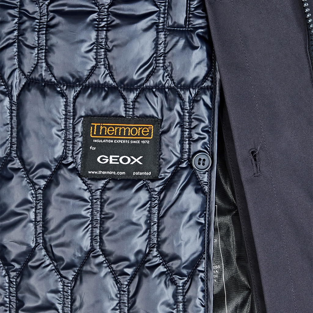 Trenchcoats ANYWECO   HERR Nachtblau - image number 9 | GEOX