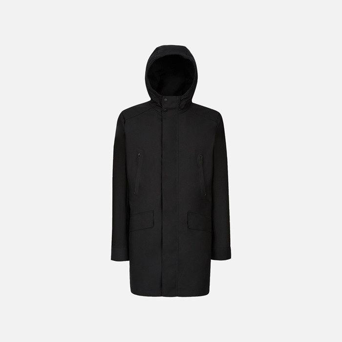 Trenchcoats ANYWECO   HERR Schwarz | GEOX