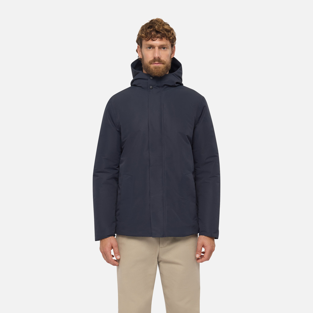 Short parka DORAY ABX MAN Sky captain - image number 1 | GEOX