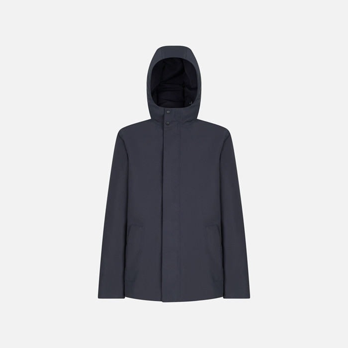 Kurzer Parka DORAY ABX HERR Nachtblau | GEOX