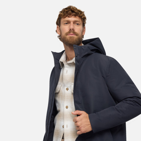 Short parka DORAY ABX MAN Sky captain - image number 8 | GEOX