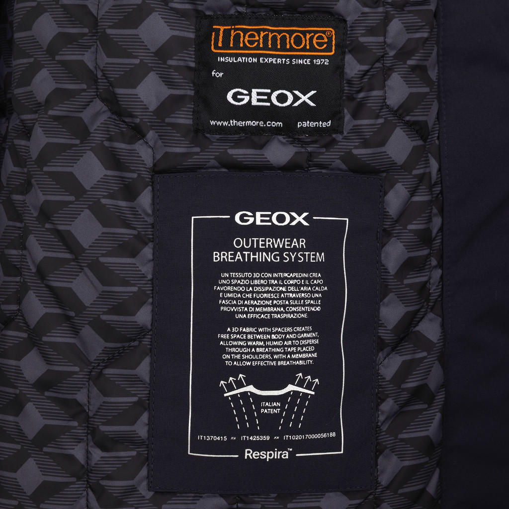 Short parka DORAY ABX MAN Sky captain - image number 10 | GEOX
