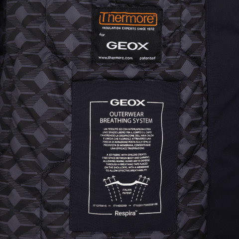 Short parka DORAY ABX MAN Sky captain - image number 10 | GEOX
