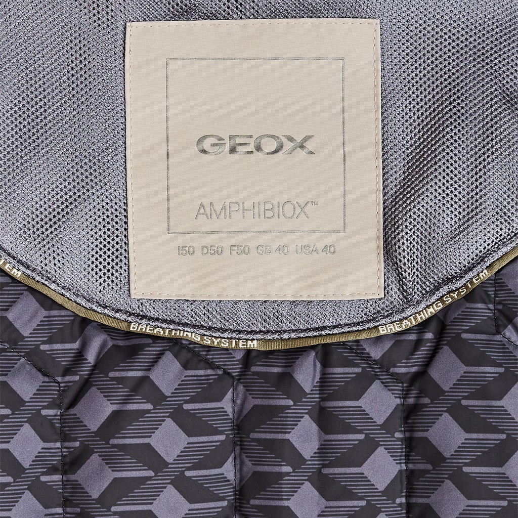 Waterproof jacket DORAY ABX MAN Goat - image number 4 | GEOX