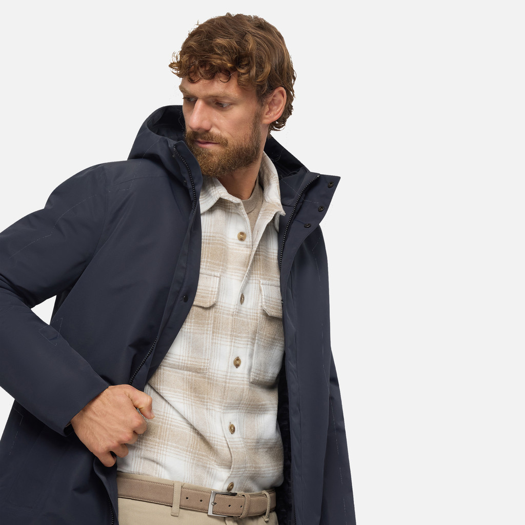 Waterproof jacket DORAY ABX MAN Sky captain - image number 8 | GEOX