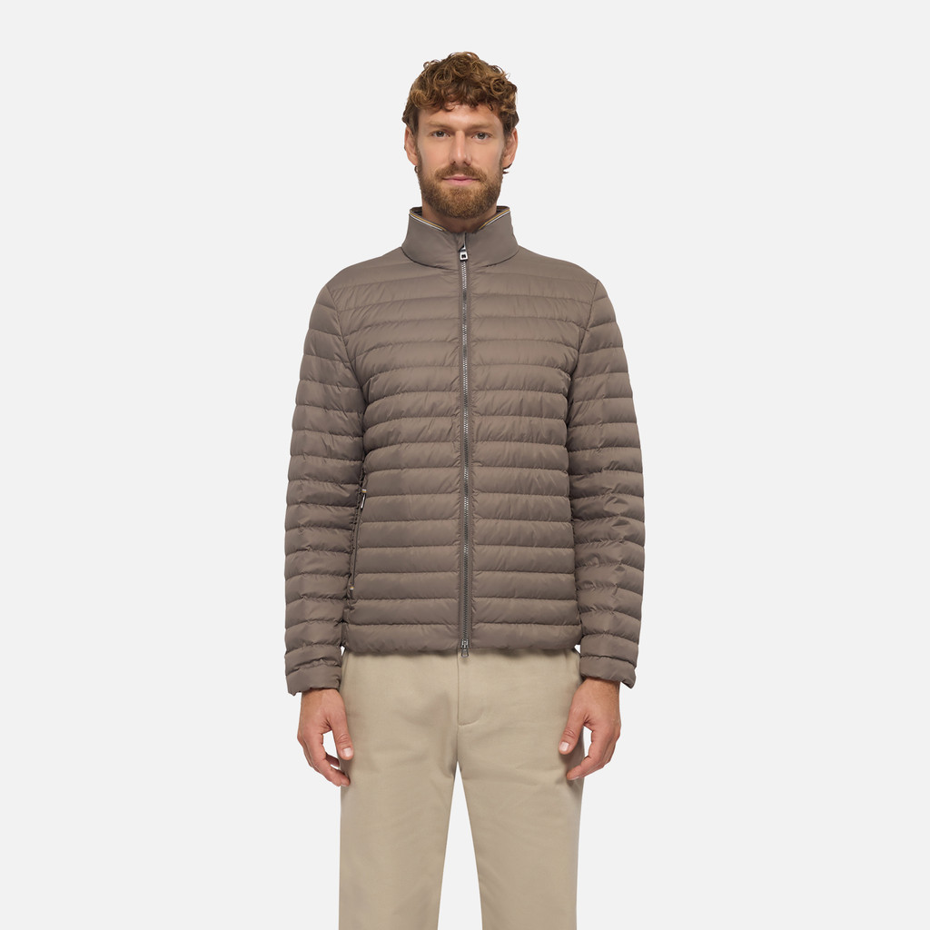 Short down jacket WARRENS MAN Bungee Cord - image number 1 | GEOX