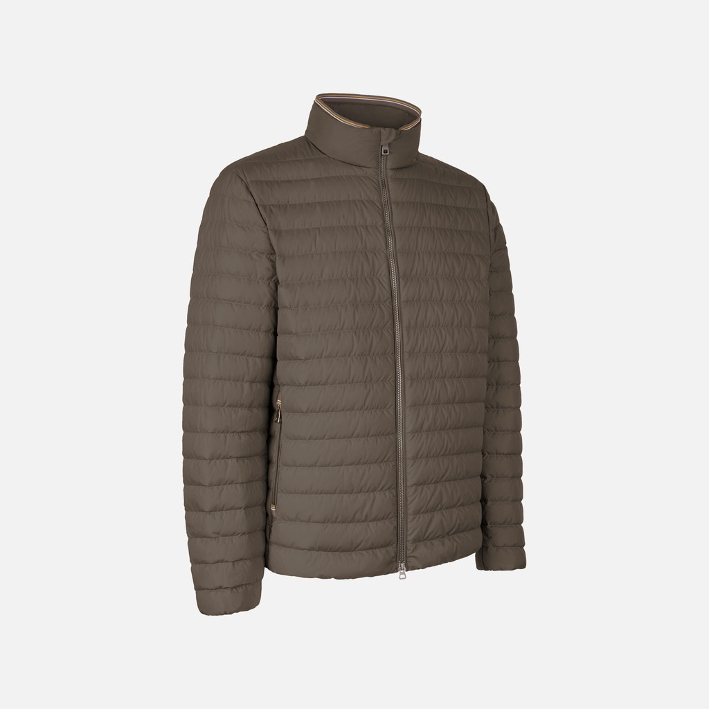 Short down jacket WARRENS MAN Bungee Cord - image number 1 | GEOX