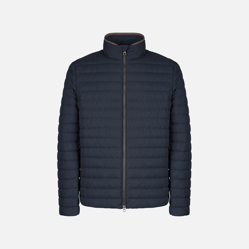 Short down jacket WARRENS MAN Sky captain - image number 0 | GEOX