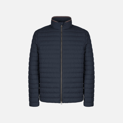 Short down jacket WARRENS MAN Sky captain - image number 0 | GEOX