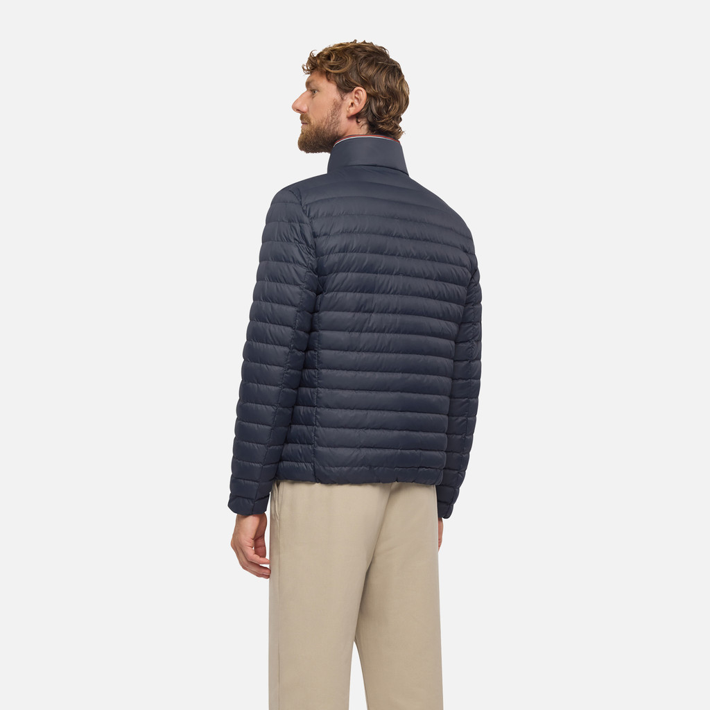 Short down jacket WARRENS MAN Sky captain - image number 5 | GEOX