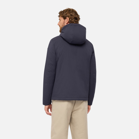 Short down jacket AURELIO MAN Sky captain - image number 5 | GEOX