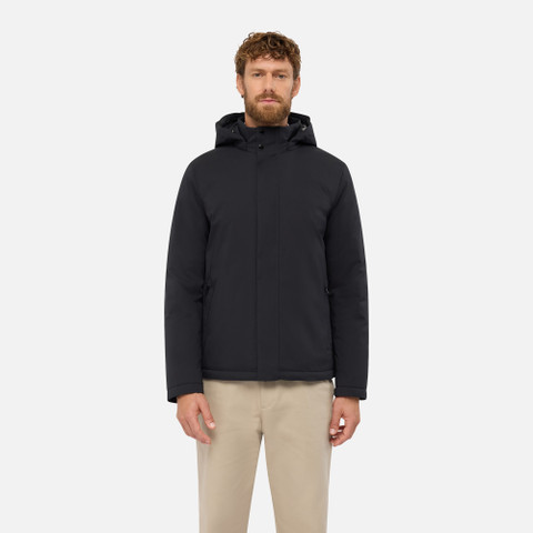 Short down jacket AURELIO MAN Black - image number 1 | GEOX