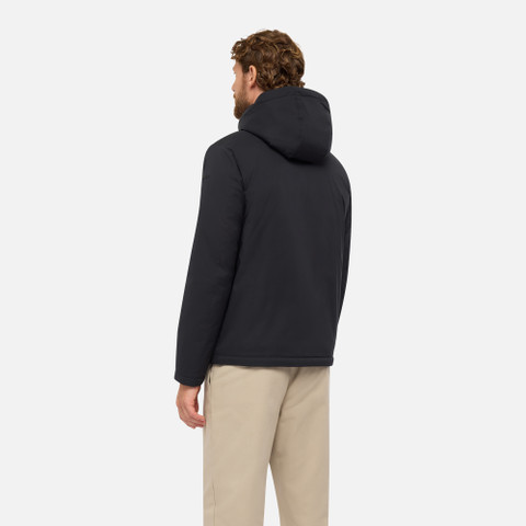 Short down jacket AURELIO MAN Black - image number 2 | GEOX