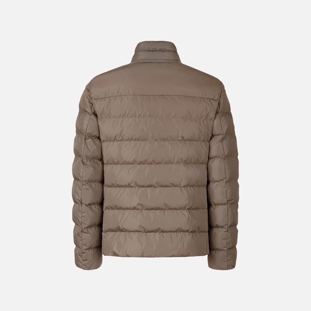 Steppjacke SNAKE 2.0 HERR Dunkelbraun - image number 6 | GEOX