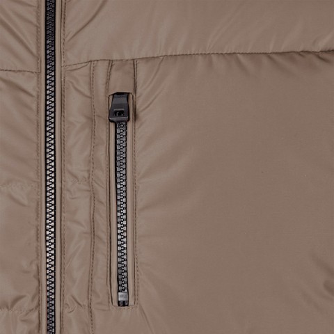 Steppjacke SNAKE 2.0 HERR Dunkelbraun - image number 8 | GEOX