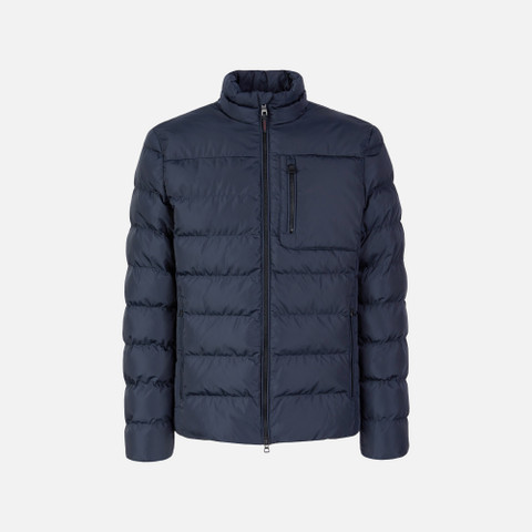 Synthetic down jacket SNAKE 2.0 MAN Sky captain - image number 4 | GEOX