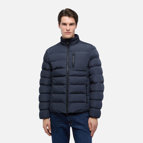Synthetic down jacket SNAKE 2.0 MAN Sky captain - image number 1 | GEOX