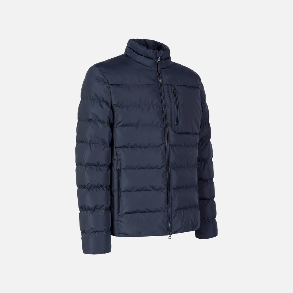 Synthetic down jacket SNAKE 2.0 MAN Sky captain - image number 5 | GEOX