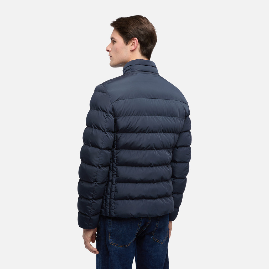 Synthetic down jacket SNAKE 2.0 MAN Sky captain - image number 2 | GEOX
