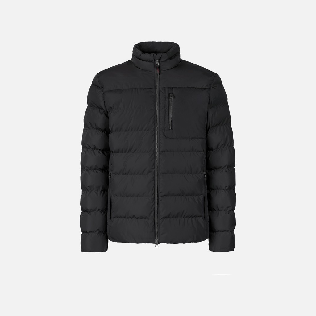 Quilted jacket SNAKE 2.0 MAN Black - image number 0 | GEOX