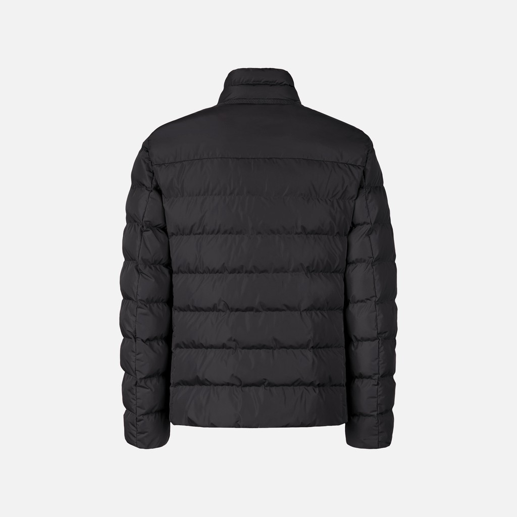 Quilted jacket SNAKE 2.0 MAN Black - image number 4 | GEOX