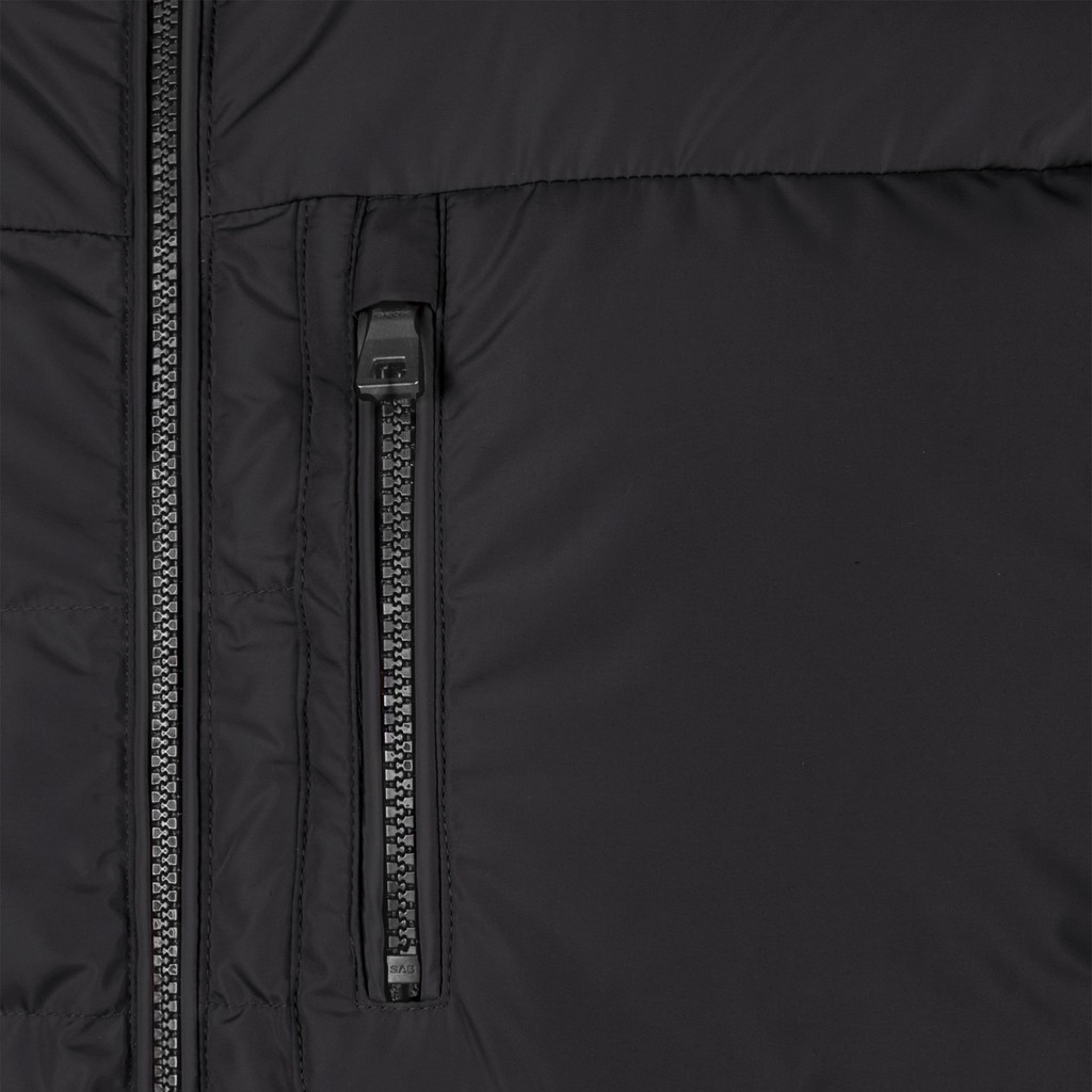 Quilted jacket SNAKE 2.0 MAN Black - image number 7 | GEOX