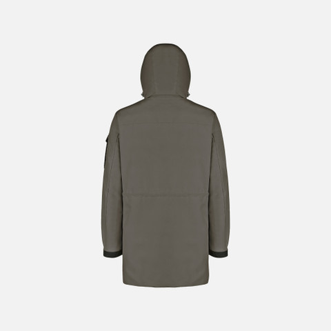 Langer Parka VELLETRI HERR Dunkelbraun - image number 4 | GEOX