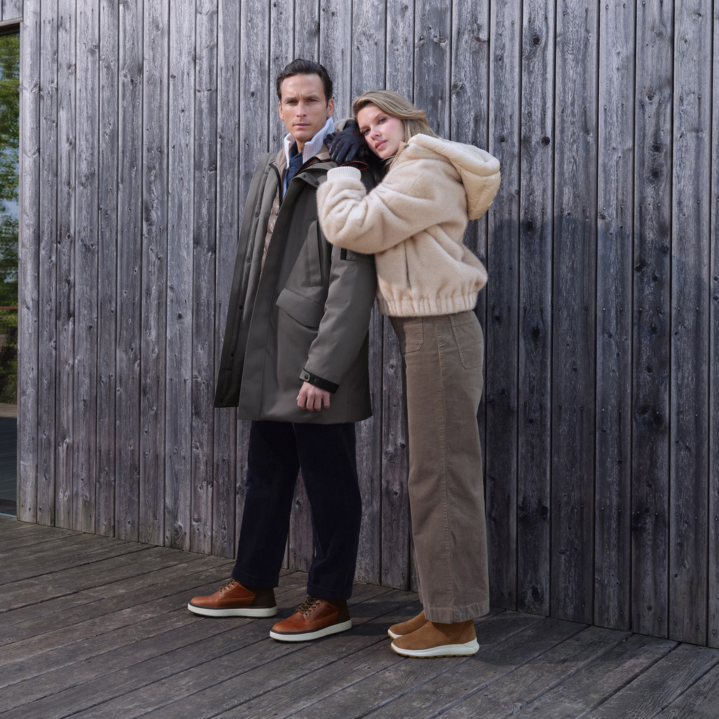 Langer Parka VELLETRI HERR Dunkelbraun - image number 8 | GEOX