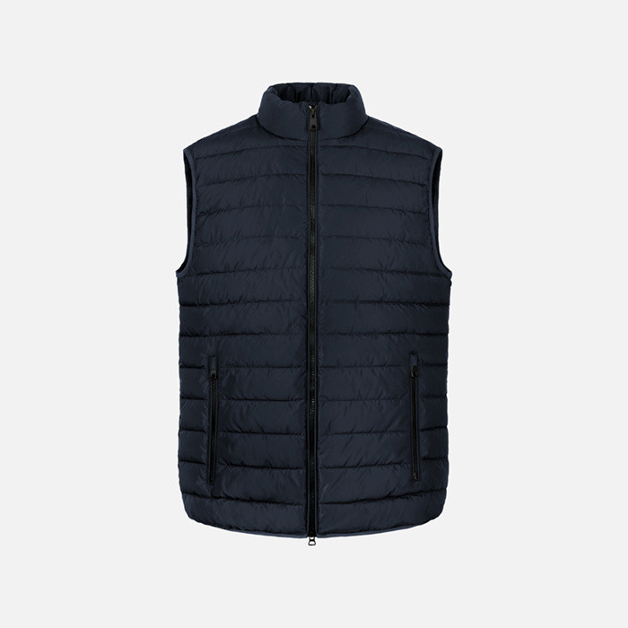 Ärmellose Jacke WILMER HERR Nachtblau | GEOX