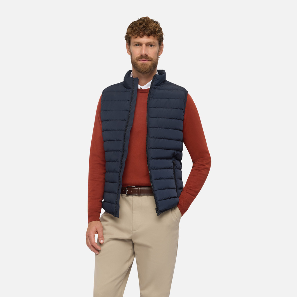 Sleeveless WILMER MAN Sky captain - image number 3 | GEOX