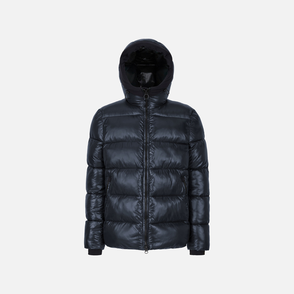 Quilted parka SPHERICA MAN Sky captain - image number 0 | GEOX