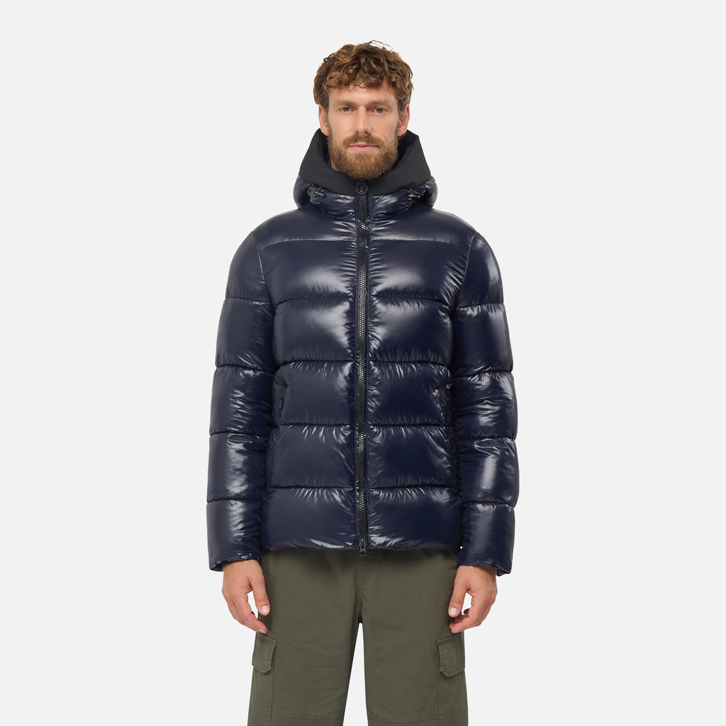 Quilted parka SPHERICA MAN Sky captain - image number 1 | GEOX