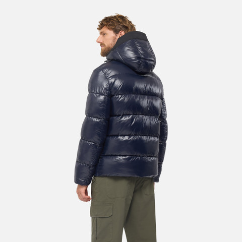 Quilted parka SPHERICA MAN Sky captain - image number 5 | GEOX