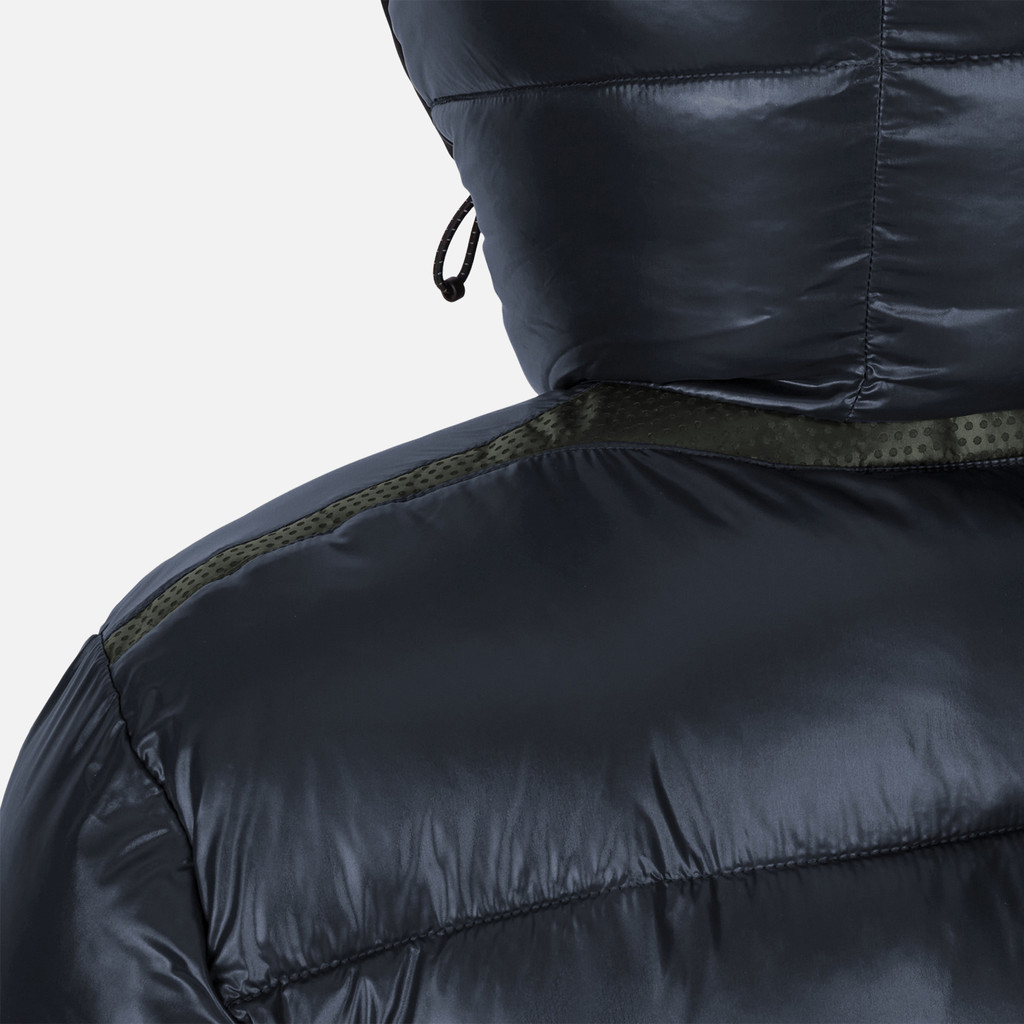 Quilted parka SPHERICA MAN Sky captain - image number 3 | GEOX