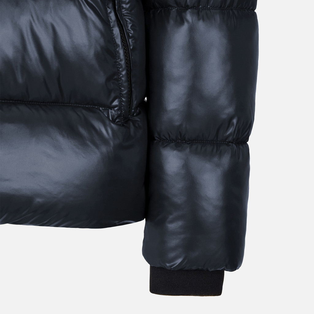 Quilted parka SPHERICA MAN Sky captain - image number 4 | GEOX