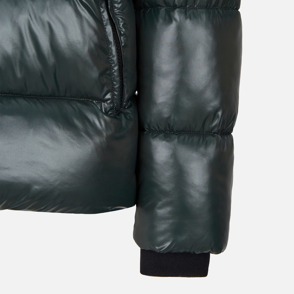 Quilted parka SPHERICA MAN Light scarab - image number 7 | GEOX