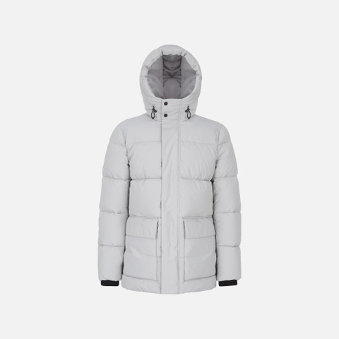 Veste matelass&eacute;e SPHERICA HOMME Gris clair - image number 4 | GEOX