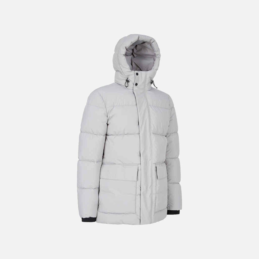 Veste matelass&eacute;e SPHERICA HOMME Gris clair - image number 5 | GEOX