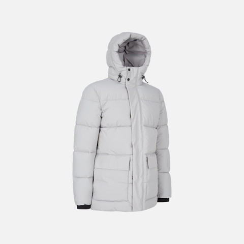 Veste matelass&eacute;e SPHERICA HOMME Gris clair - image number 5 | GEOX