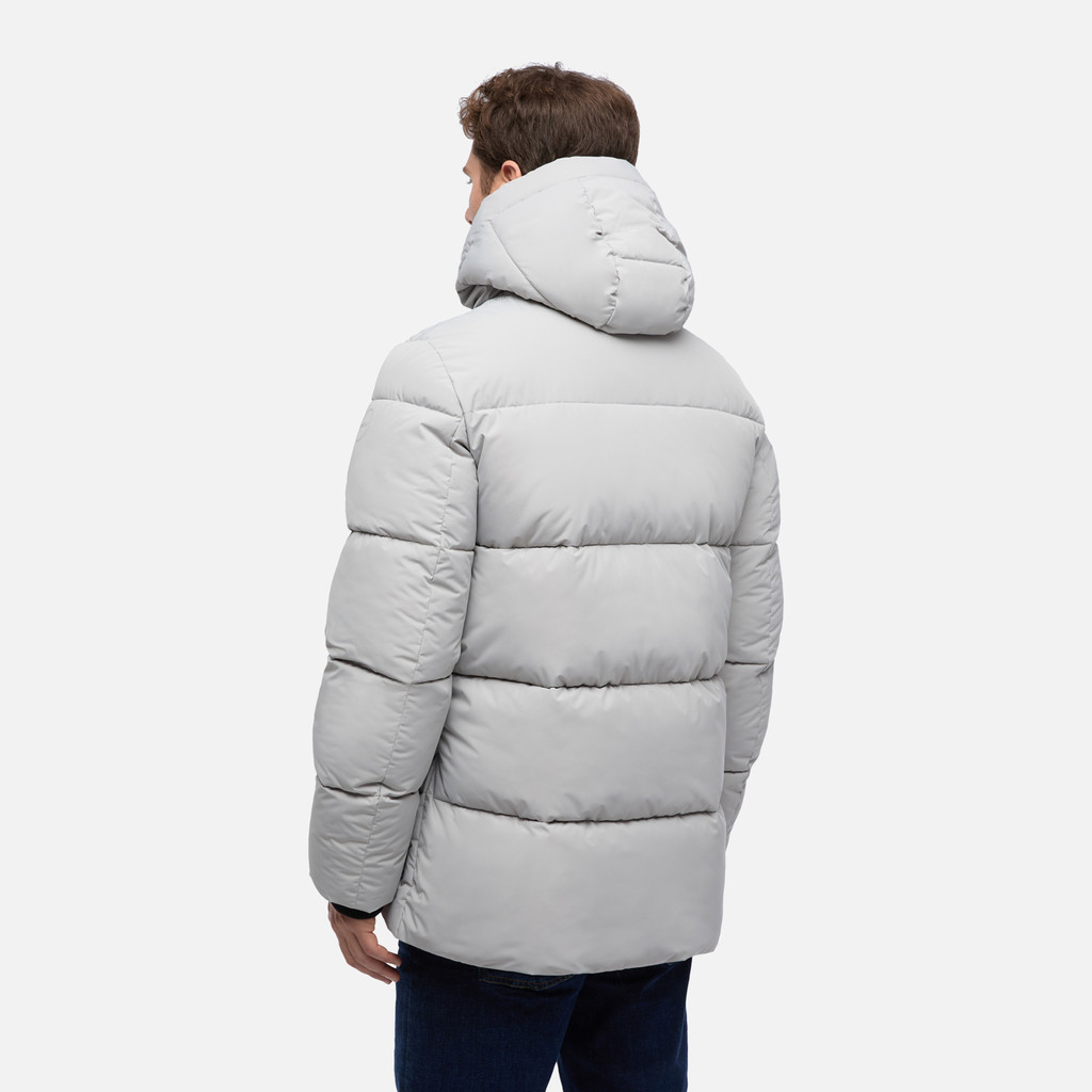 Veste matelass&eacute;e SPHERICA HOMME Gris clair - image number 2 | GEOX
