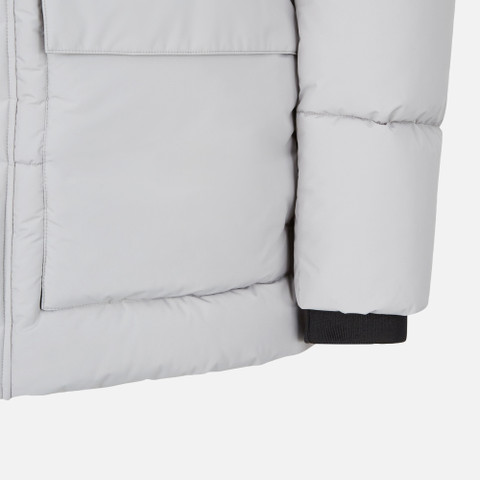 Veste matelass&eacute;e SPHERICA HOMME Gris clair - image number 8 | GEOX