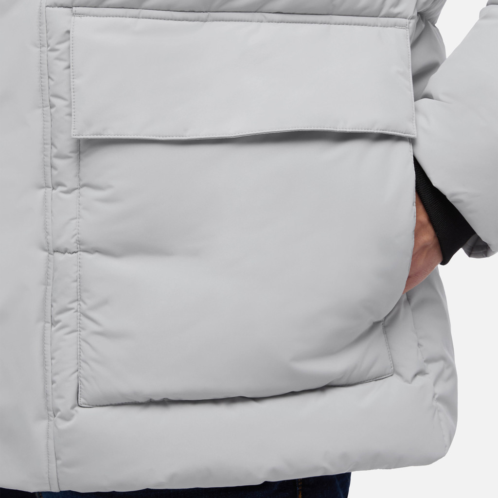 Veste matelass&eacute;e SPHERICA HOMME Gris clair - image number 3 | GEOX