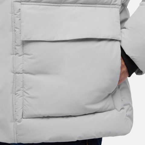 Veste matelass&eacute;e SPHERICA HOMME Gris clair - image number 3 | GEOX