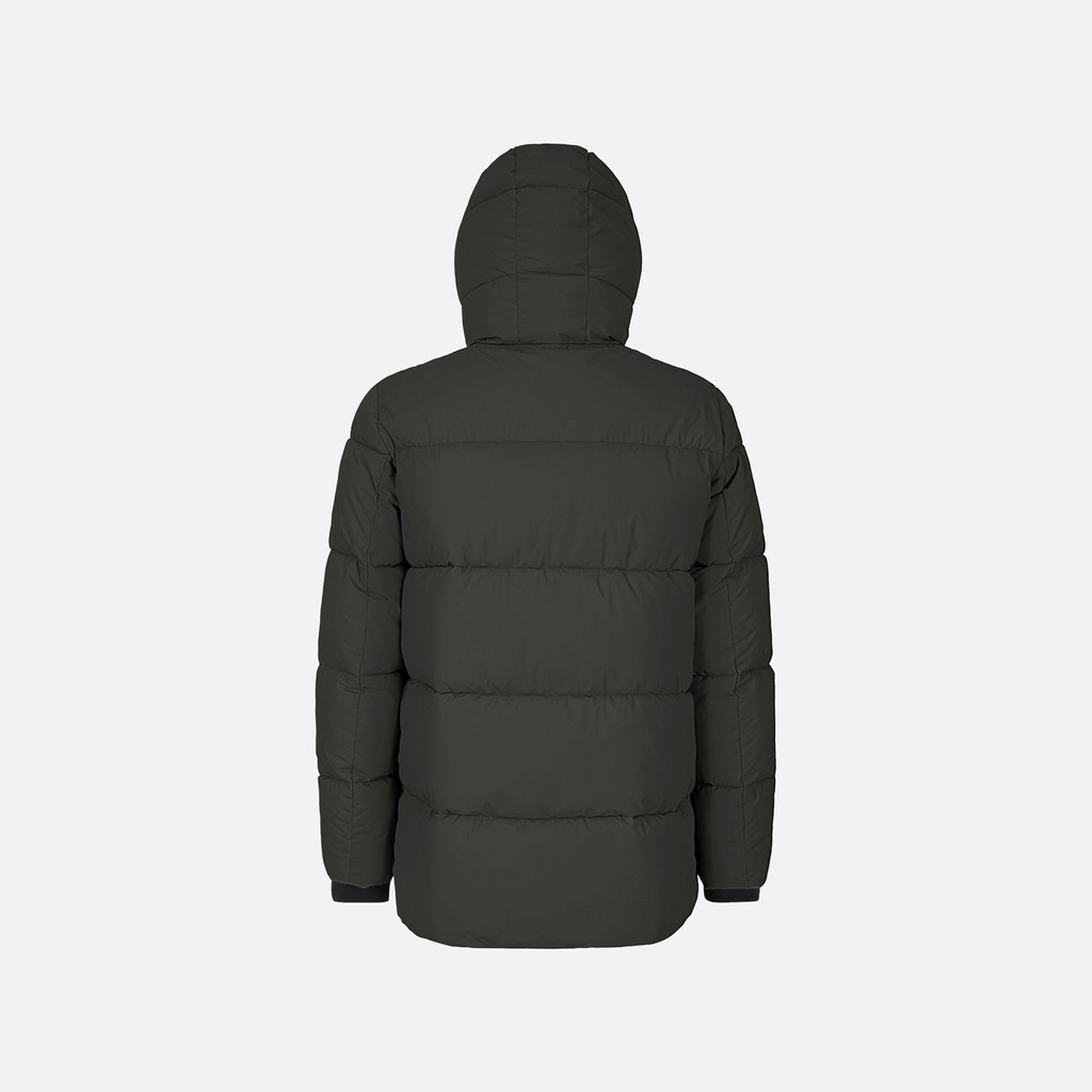 Quilted parka SPHERICA MAN Light scarab - image number 2 | GEOX