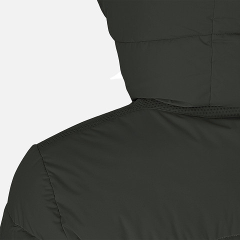 Quilted parka SPHERICA MAN Light scarab - image number 3 | GEOX
